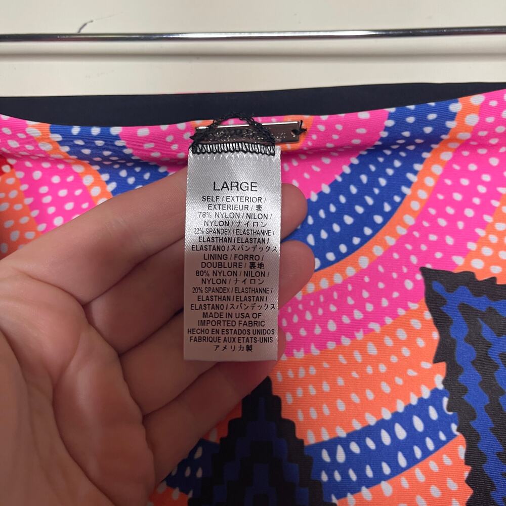 New Mara Hoffman Starbasket Tie Side Bikini Bottom Sz L - Picture 5 of 5